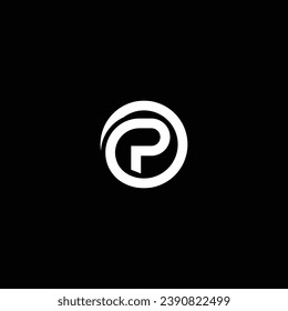 O or OP abstract outstanding professional business awesome artistic branding company different colors illustration logo or icon design.