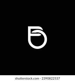 O or OP abstract outstanding professional business awesome artistic branding company different colors illustration logo or icon design.