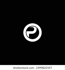 O or OP abstract outstanding professional business awesome artistic branding company different colors illustration logo or icon design.