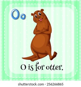 O is for otter