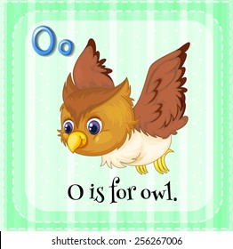 O is for owl
