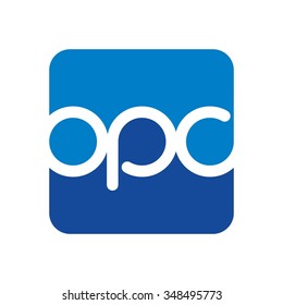 o p, and c logo vector.