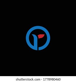 O R or RO logo and icon designs with different colors and backgrounds