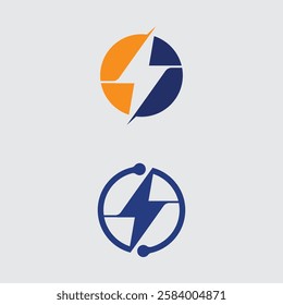 O ring logo business and circle logo design vector
