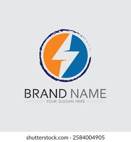 O ring logo business and circle logo design vector