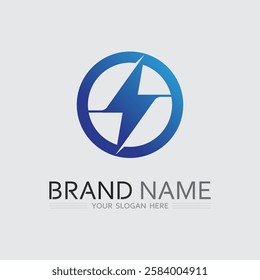 O ring logo business and circle logo design vector