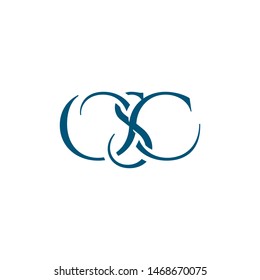 O S C letter logo design