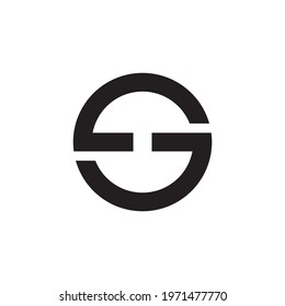O, S Letter Logo Design Vector.