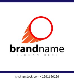 o speed logo vector template