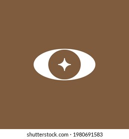 o star letter mark initial logo vector icon illustration