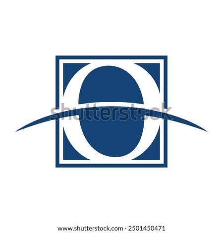 O swoosh logo initial template