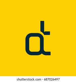 O T joint letter logo design template
