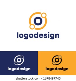 Diseño de logotipos de tecnología Logotipo moderno
