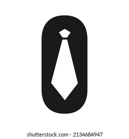 O Diseño del logotipo vector de letras de empate. Plantilla de logotipo comercial de diseño de carta o conjunto