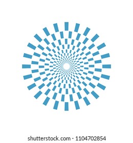 o vector  icon logo with rectangles