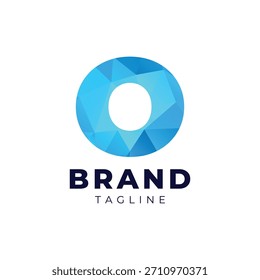 o vibrant geometric logo featuring a modern “o” that reflects creativity and innovation.