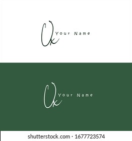 O X OX Initial letter handwriting and signature logo.
