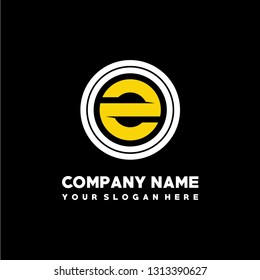 O Z initial letter, modern logo design template vector