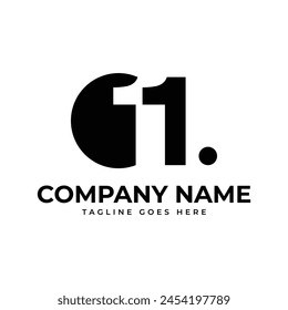 O11 logo combinación de letras y números