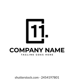 O11 logo combination of letters and numbers