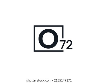 O72, 72O Initial letter logo
