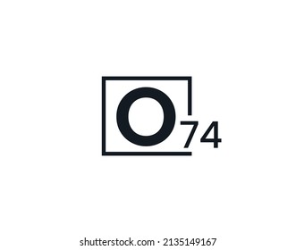 O74, 74O Logo für den Anfangsbuchstaben