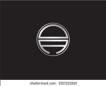 OA circle Shape Letter Design