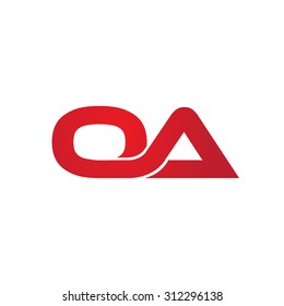 Oa Company Linked Letter Logo Stock Vector (Royalty Free) 312296138 ...