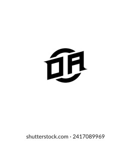 OA initial game logo, banner design for your e-sports or streaming team