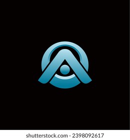 The OA logo is combined with a unique technological feel