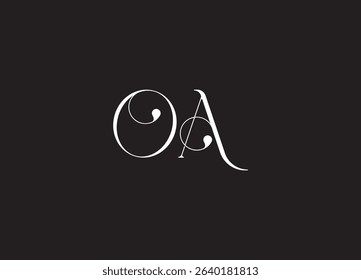 OA Logo Design Creative and Modern Logo Design