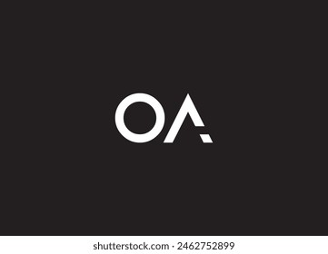 OA logo desing and monogram logo