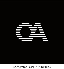 OA Logo Letter initial Designs Templete