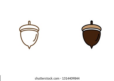 Oak brown logo