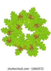 Oak chaplet