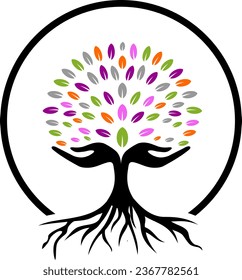  oak consulting vector logo design