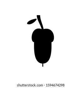 Oak icon vector illustration on background eps10