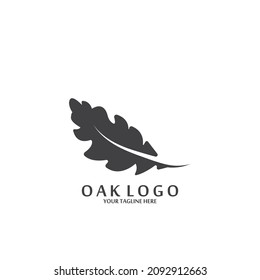 oak icon vector illustration template design