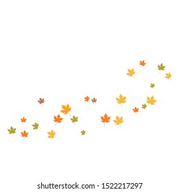 oak leaf background vector design template