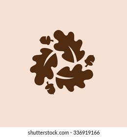 Oak leaf icon.