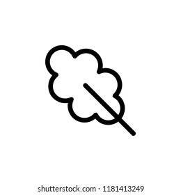 Oak Leaf icon. Element of autumn icon for mobile concept and web apps. Thin line Oak Leaf icon can be used for web and mobile