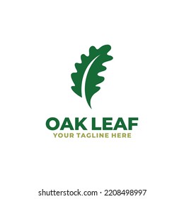 Logo-Design aus Oak-Blättern