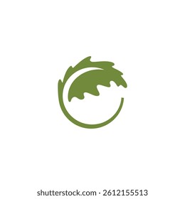 oak leaf logo dynamic nature, eco-friendly, businesses, educational, institutions, health, wellness, insurance, finance, woodworking.