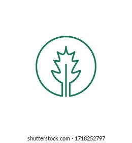 Eichenblatt Logo-Design Vektor, Emblem, Design-Konzept, Kreatives Symbol, Symbol.