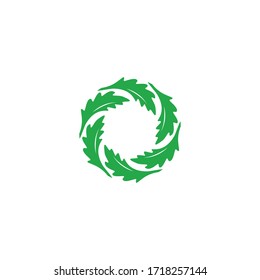 Oak leaf Logo Template Design Vector, Emblem, Design Concept, Creative Symbol, Icon.
