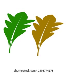 Oak Leaf Logo template vector illustration