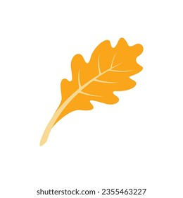 Oak-Leaf-Logo-Vorlage, Vektorgrafik