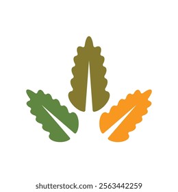 Oak Leaf Logo Vector Icon Template Illustration