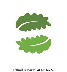 Oak Leaf Logo Vector Icon Template Illustration