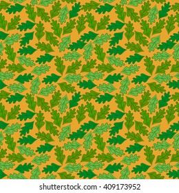 oak, oak leaf , tree , seamless texture vector
